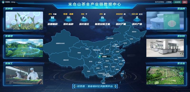 有关于数据中心正式上线，旺苍茶产业步入新征程的相关信息(2)