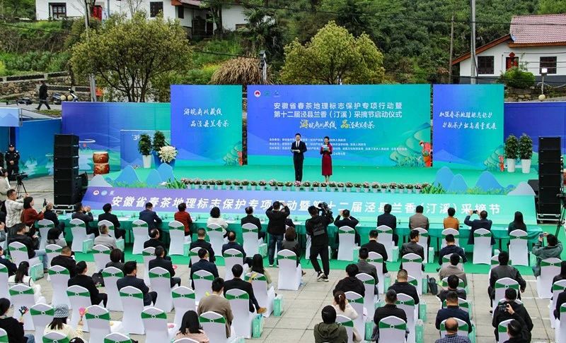 有关于安徽省春茶地理标志保护专项行动暨第十二届泾县兰香（汀溪）采摘节正式启动的信息