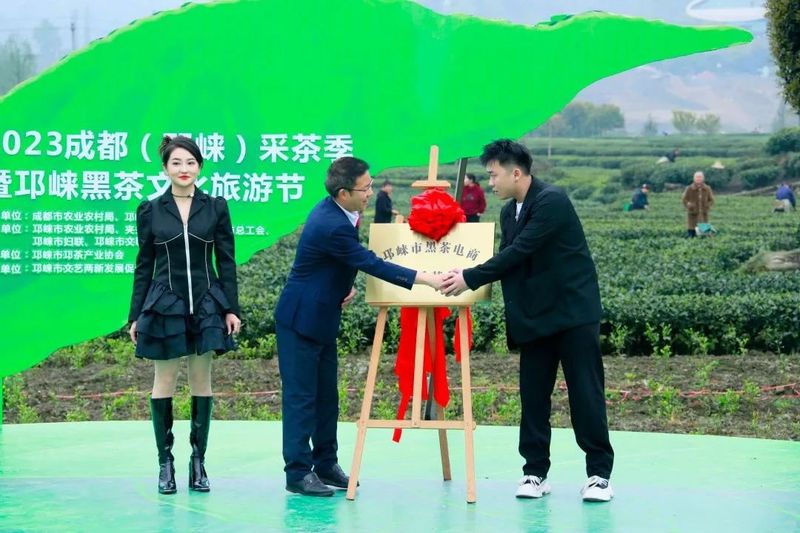 关于2023成都（邛崃）采茶季暨邛崃黑茶文化旅游节开幕的最新消息(9)