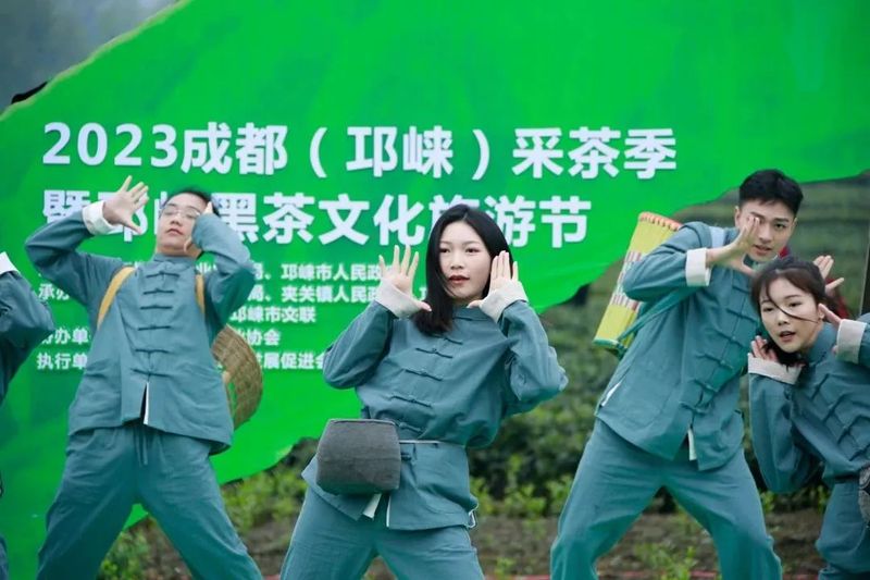 关于2023成都（邛崃）采茶季暨邛崃黑茶文化旅游节开幕的最新消息(5)