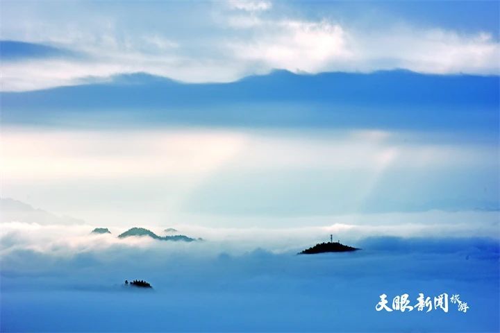 关于春游贵州，遵义凤冈茶海之心景区梦幻清晨美图来袭的相关内容(1)