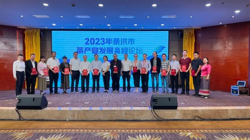 关于2023年景洪市茶产业发展高峰论坛举办的内容(4)