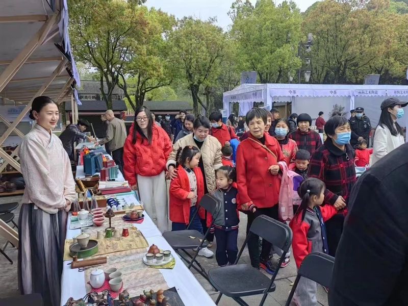 关于浣纱炊茗(茶集)——春茶节今天开市啦!的最新消息(5)