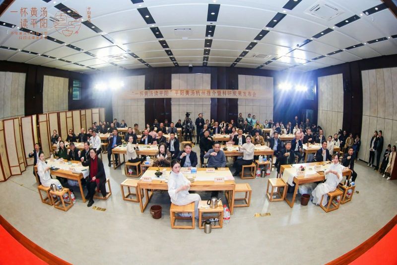 有关于一杯黄汤读平阳——平阳黄汤杭州推介暨科研成果发布会在杭州举行的消息(14)
