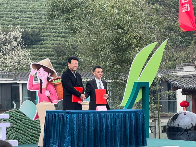 关于“天下共茗 共富同行”安吉白茶三茶统筹高质量发展启动仪式在宋茗茶博园举行的内容(14)