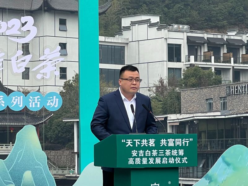 关于“天下共茗 共富同行”安吉白茶三茶统筹高质量发展启动仪式在宋茗茶博园举行的内容(2)