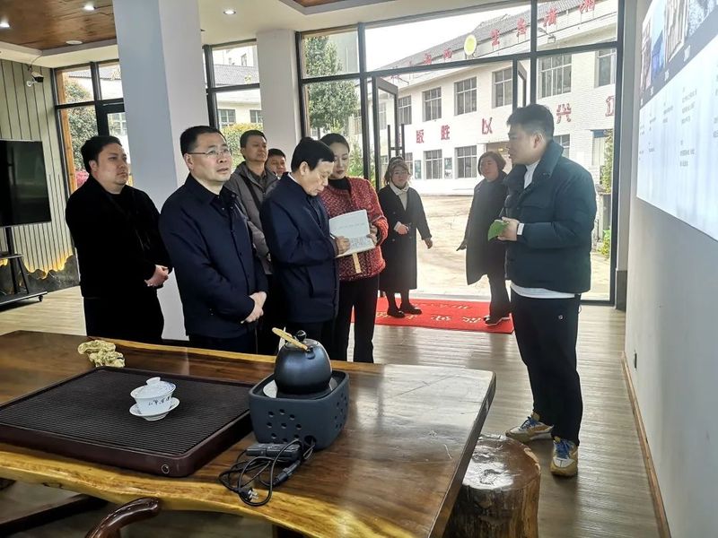 关于谭仲池到安化县调研茶产业发展暨非遗申报工作的信息(1)
