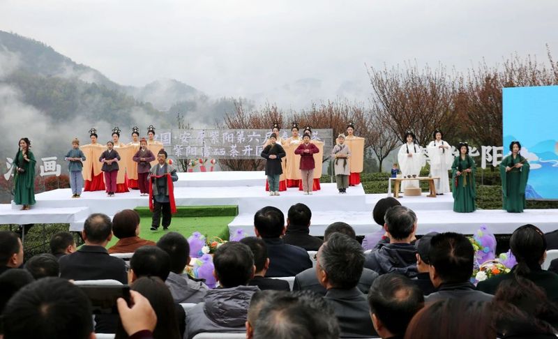 有关于第六届“春之茶”紫阳富硒茶开园季活动启动的消息(4)