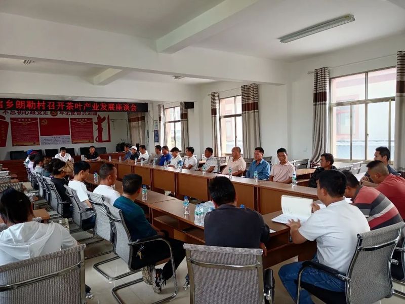 有关于理清思路谋发展 孟连县景信乡召开茶叶产业发展座谈会的相关信息(2)