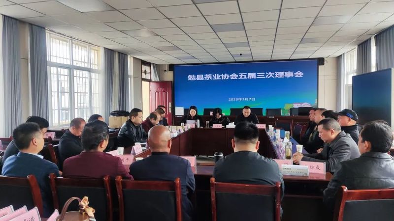 关于聚焦茶产业 共谋茶发展——勉县茶业协会五届二次会员代表大会顺利召开的内容