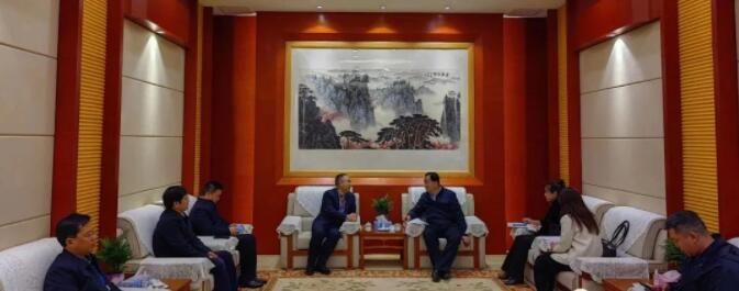 关于安康市农业农村局拜会中国茶叶流通协会会长王庆的消息