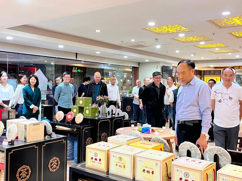 有关于茶到高处归普洱：云南省人大常委会副主任李文荣率队到广州茶业协会调研普洱茶高质量发展情况的信息(7)