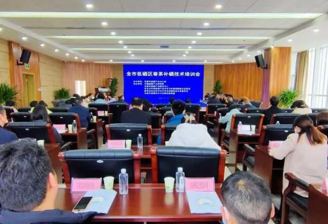 有关于安康市低硒区春茶补硒技术培训会召开的消息