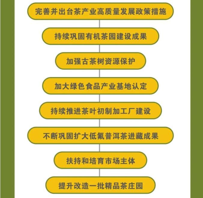 有关于晒出成绩单，制定新目标！一图看懂普洱茶产业发展→的新闻(4)