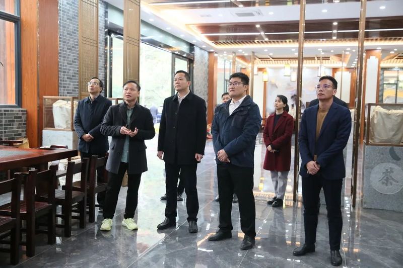 有关于邓旭升深入苍梧县六堡镇调研法治服务茶产业发展情况的内容