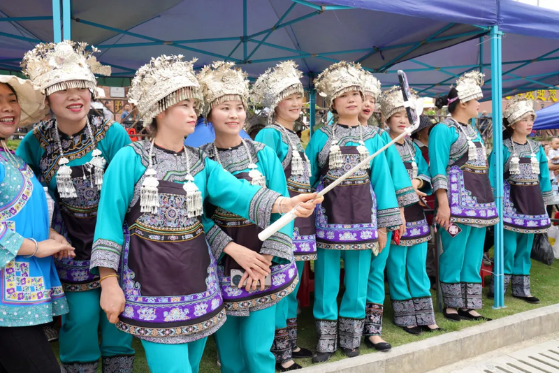 关于歌声悠扬 茶韵飘香！南丹第七届六龙茶文化旅游活动开幕的内容(8)