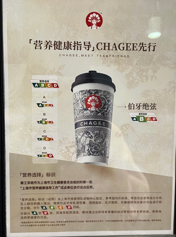 有关于“起猛了，看到上海的奶茶店也开始有健康分级了……”的新闻(1)