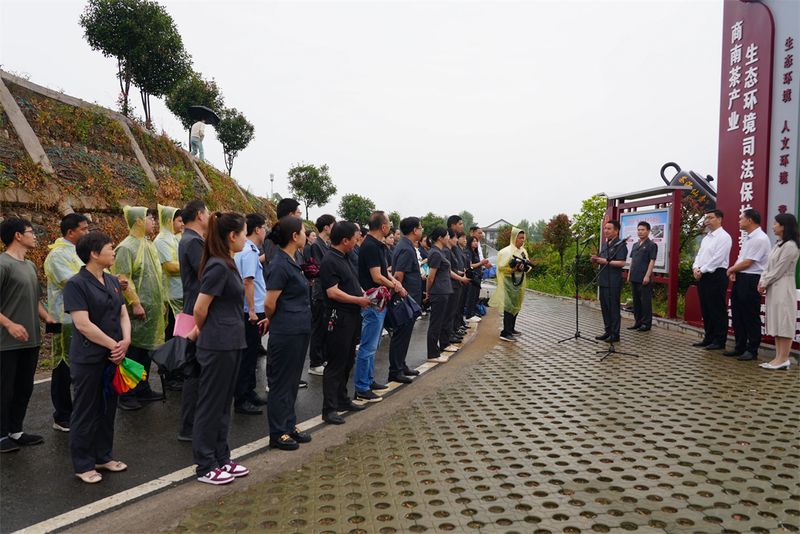 有关于全市首家茶产业生态环境司法保护基地在商南挂牌成立的信息
