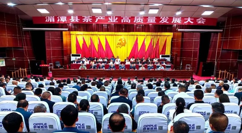 关于湄潭县茶产业高质量发展大会召开的消息