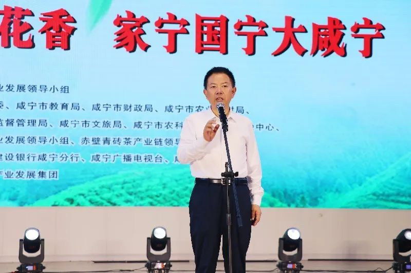 关于咸宁市第三届茶文化进校园暨“建行助力茶产业振兴”活动在鄂高举办的新闻