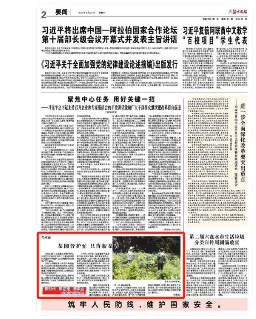 有关于勺米镇：茶园管护忙 只待新茶香的资讯