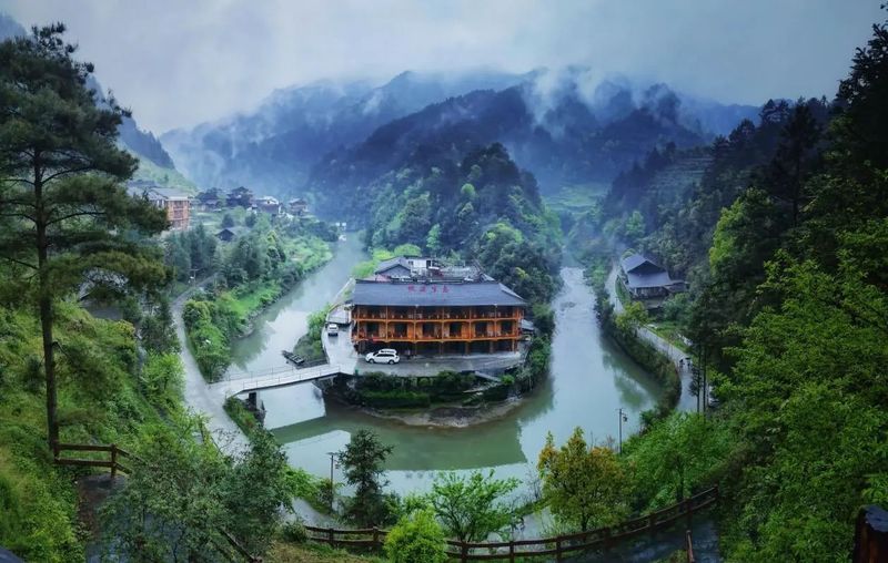 有关于新化县奉家镇：隐世古村落深藏唯美云海茶山的内容(5)