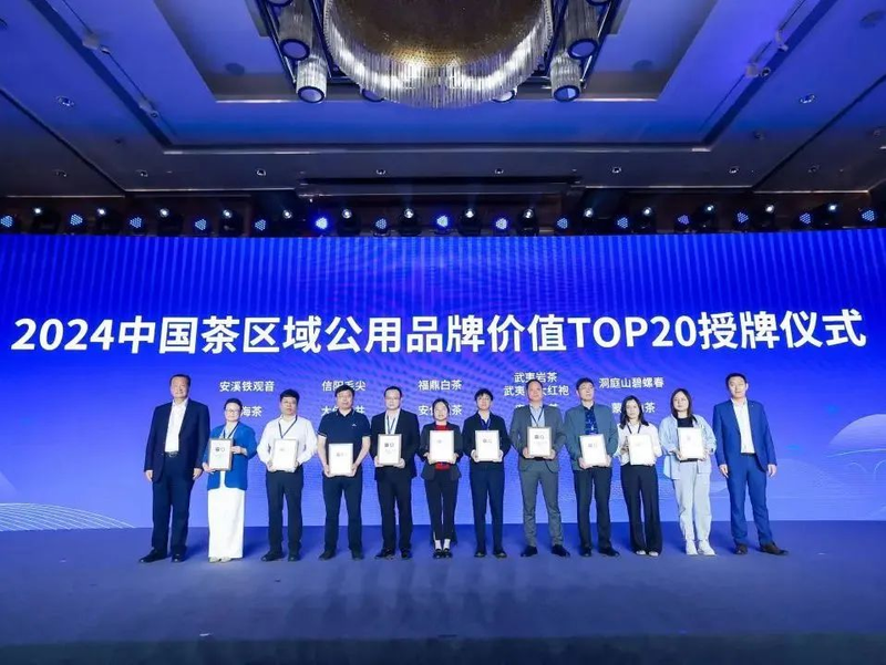 关于2024中国茶区域公用品牌价值 TOP20 建设案例，新昌，打造百亿龙井茶产业的新闻(1)