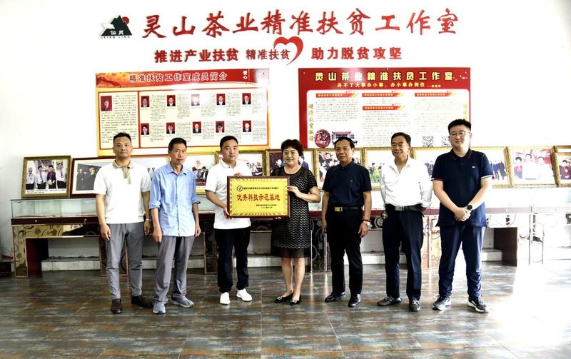 关于罗山县老科协到灵山茶叶创业园区调研的最新消息(19)