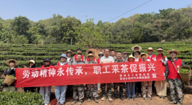 关于景洪市景讷乡:春茶山上“志愿红”的最新消息(6)