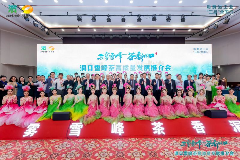 有关于云雾雪峰 茶香洞口——洞口雪峰茶高质量发展推介会在邵阳洞口成功举行的内容(36)