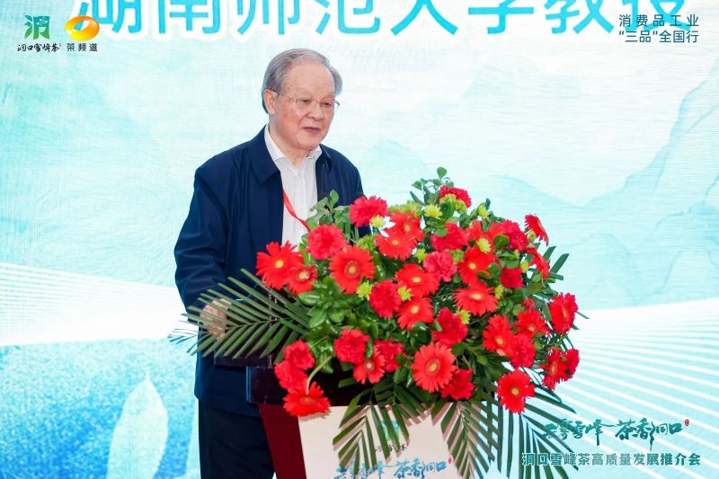 有关于云雾雪峰 茶香洞口——洞口雪峰茶高质量发展推介会在邵阳洞口成功举行的内容(27)