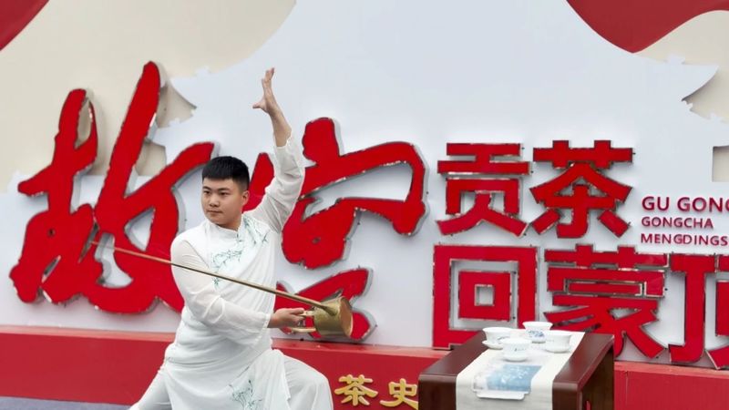 有关于茶香四溢 古韵蒙顶：“故宫贡茶回蒙顶山展”系列活动暨“五·一”群众性文化惠民活动引领潮流！的相关内容(6)