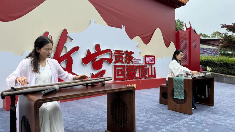 有关于茶香四溢 古韵蒙顶：“故宫贡茶回蒙顶山展”系列活动暨“五·一”群众性文化惠民活动引领潮流！的相关内容(9)