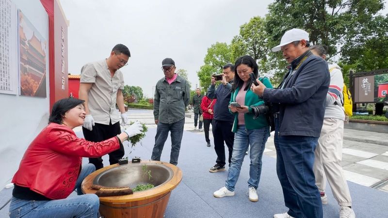 有关于茶香四溢 古韵蒙顶：“故宫贡茶回蒙顶山展”系列活动暨“五·一”群众性文化惠民活动引领潮流！的相关内容(3)